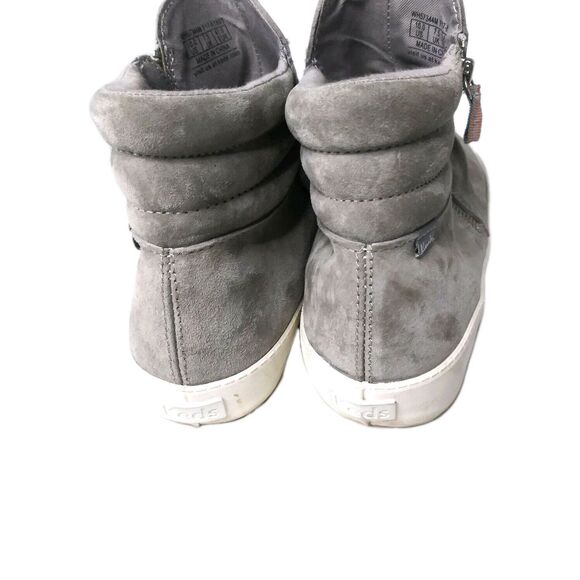 Keds Midtown Zip Suede WX Sneakers Women's Size 10 Shoes Grey Suede - Picture 4 of 9